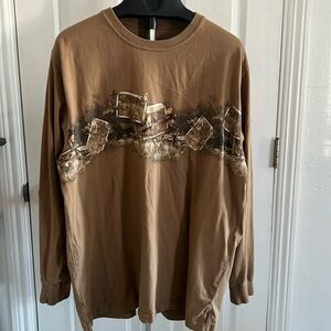 North River Outfitters Pheasant long sleeve t-shirt size XL
